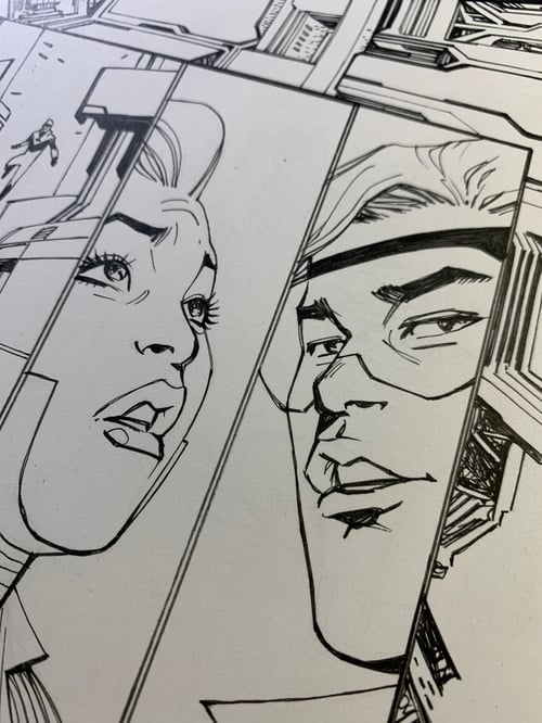 Image of GENERATIONS FORGED (DC COMICS 2021) page26 original interior art