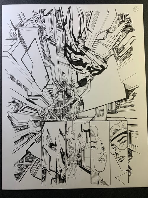 Image of GENERATIONS FORGED (DC COMICS 2021) page26 original interior art