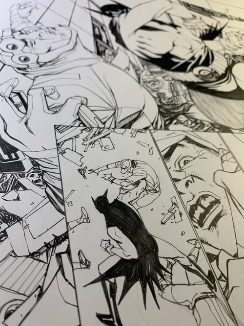 Image of GENERATIONS FORGED (DC COMICS) page47 original interior art