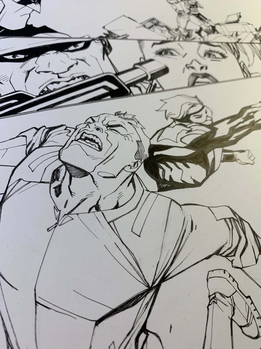 Image of GENERATIONS FORGED (DC COMICS) page48 original interior art