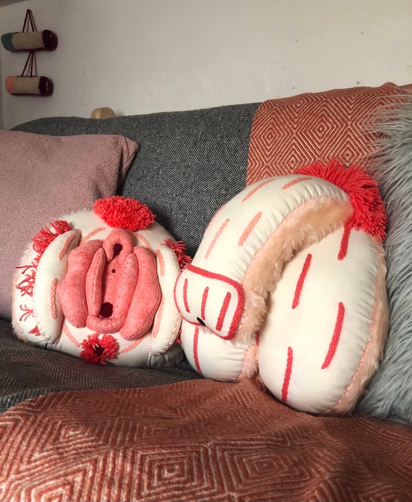 Image of GENITAL *MADE TO ORDER* CUSHION SET 