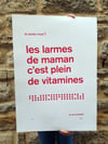 les larmes de maman