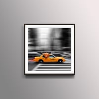 Image 2 of Taxi Passenger - Highland Cow Art Print