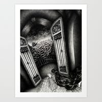 Image 2 of The Cathedral A3 signed giclée print