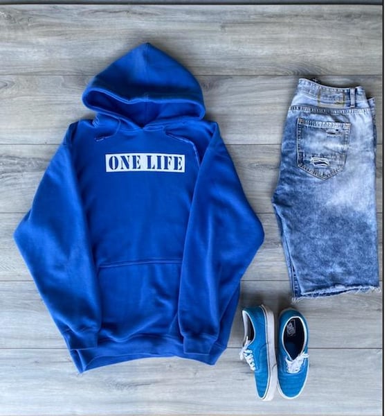 Image of One life Sweater (blue)