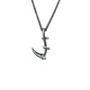 Mini Scythe necklace in sterling silver or gold