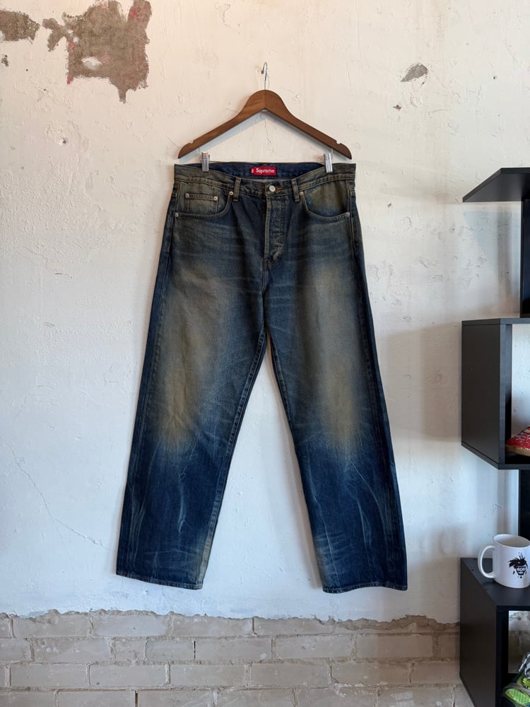 Image of Supreme Japanese Selvedge Denim