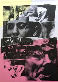 Image 1 of LICKING MY WOUNDS - A3  RISOGRAPH PRINT