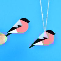 Image 1 of Bullfinch Brooch or Necklace