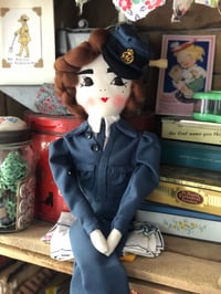 Image 1 of 1940s style WAAF Rag Doll