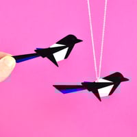 Image 1 of Magpie Brooch or Necklace