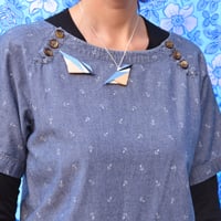 Image 4 of Nuthatch Brooch or Necklace