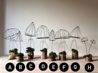 Image 2 of Wire Mushroom Sculptures