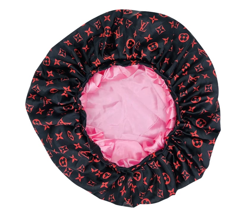 Black and Red LV Bonnet