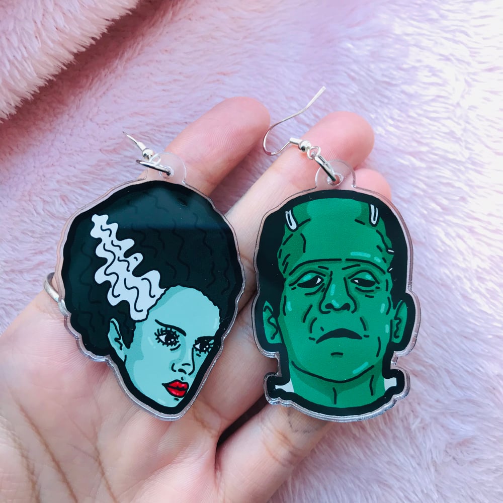 Image of The Bride of Frankenstein & the monster ⚡️