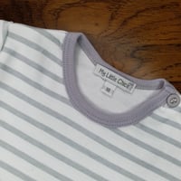 Image 2 of Baby 2 pcs Dungaree Set with Hat - Zebra