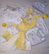 Image 1 of Unisex 7pc Mesh Bag Gift Set-"Cute Cuddles"