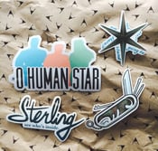 Image of O Human Star sticker set (NEW)