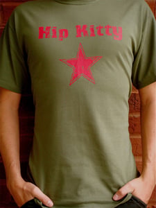 Image of Army Green T Shirt