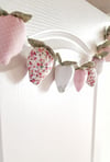 Handmade Tilda Strawberries Garland