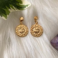 Image 3 of Golden Sun Earrings 