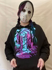 Image 3 of Unisex “NES Lake Killer” Black Hoodie