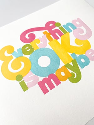 Image of Everything is OK maybe