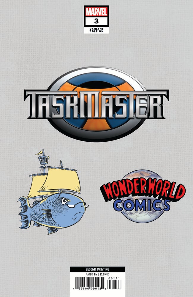 Image of Taskmaster #3 Ssalefish/Wonderworld exlusive variant IN STOCK