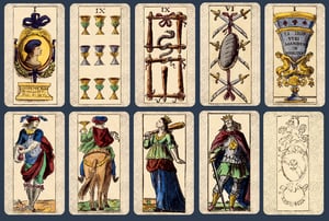 Image of Mitelli Tarocchini, c. 1660 - 1725