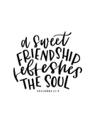 Image 2 of Sweet friendship print [A4]