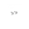 Classic Round CZ Stud Earrings