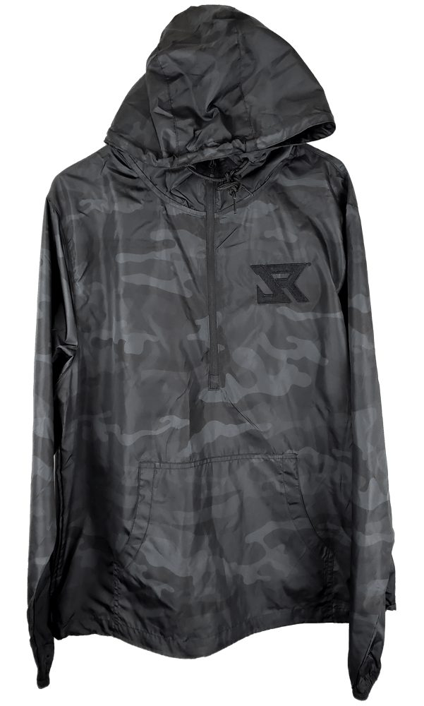 Image of Quarter Zip Camo Jacket