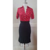Black Twill Mermaid Skirt