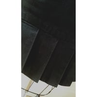 Image 3 of Black Twill Mermaid Skirt