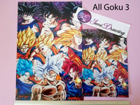 Image 4 of Goku Posters, 3 Versions Poster