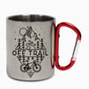 Off Trail Carabiner Steel Mug