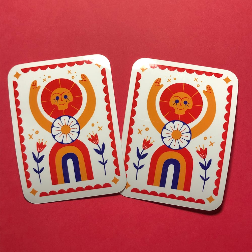 Image of Sun flower sticker