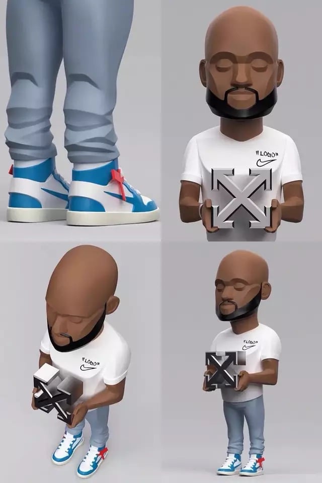 VIRGIL ABLOH フィギュア イイスタンダード - clinicaviterbo.com.br