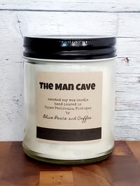 Image 1 of The MAN CAVE Jar Candle (Clear)