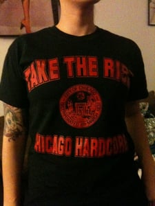 Image of Take The Risk Chicago seal t-shirt