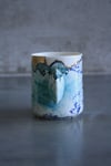Hand painted porcelain mug 14