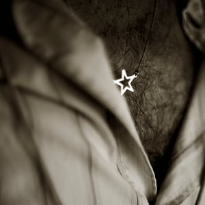 Image of Collier Star // Star Necklace 55 cm
