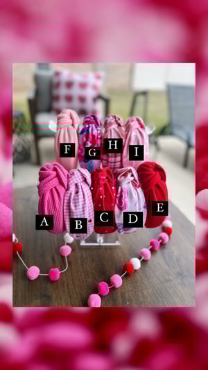 Image of Valentine Knot Headbands- 11 Styles