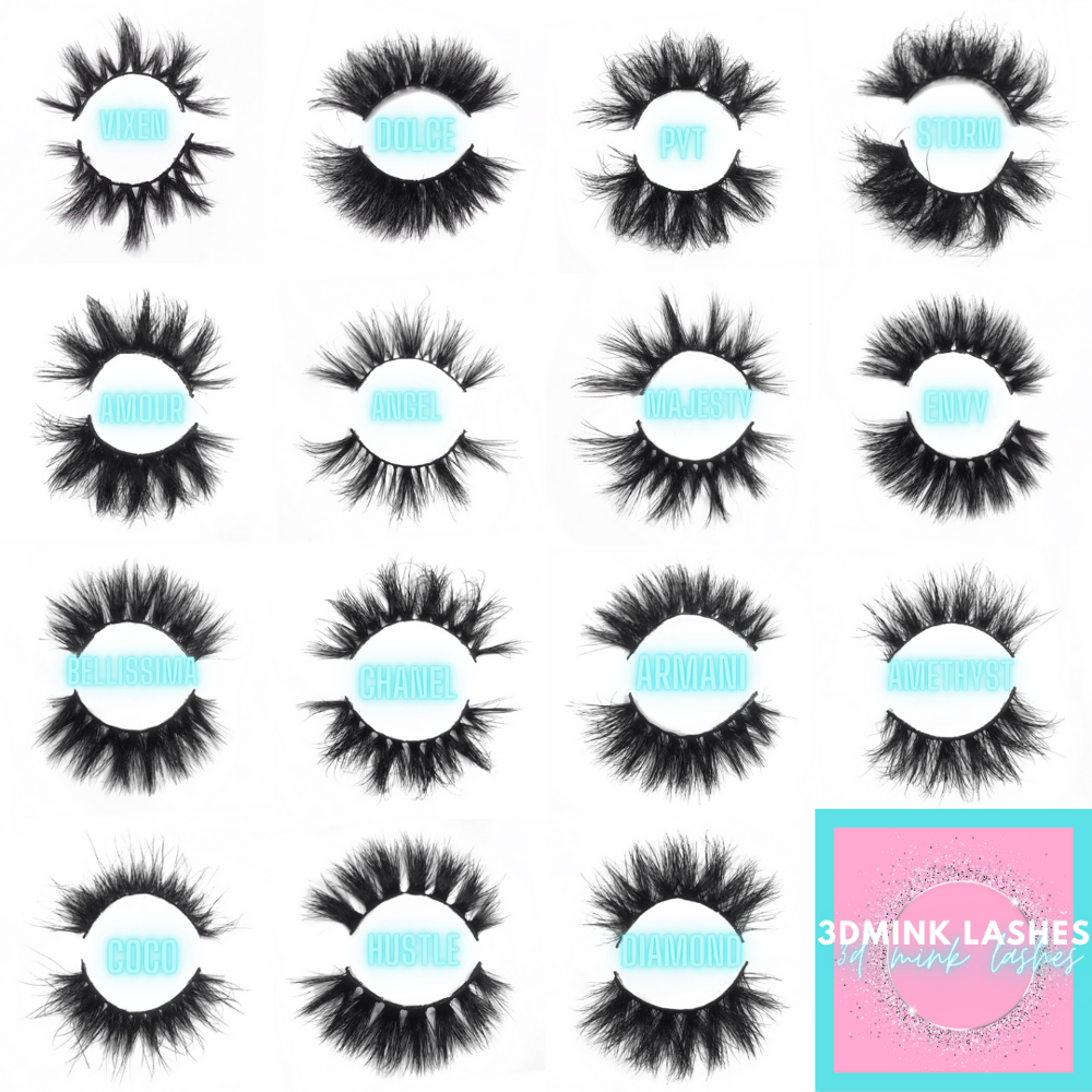 Mini Mink Lashes >25mm