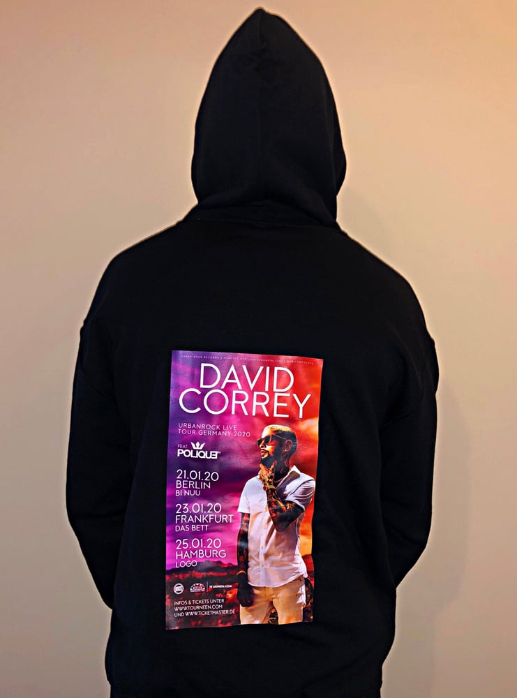 Image of David Correy Germany Tour 2020 Hoodie 