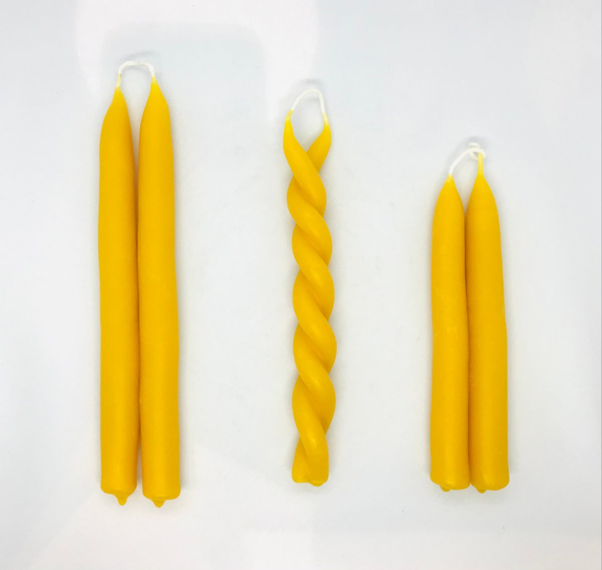 Image of Calico Botanicals Beeswax Taper Candles