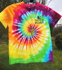 Image 3 of Rare n roar children's rainbow Tshirt age 3-10