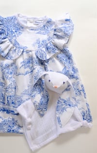 Image 3 of Lapinou toile de Jouy 