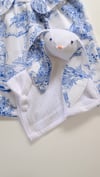 Lapinou toile de Jouy 