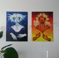 Sun / Moon godess prints